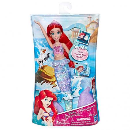 Muñeca Musical Ariel La Sirenita Disney - Imagen 1