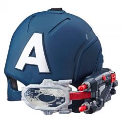 Casco visor Capitan America Marvel - Imagen 4