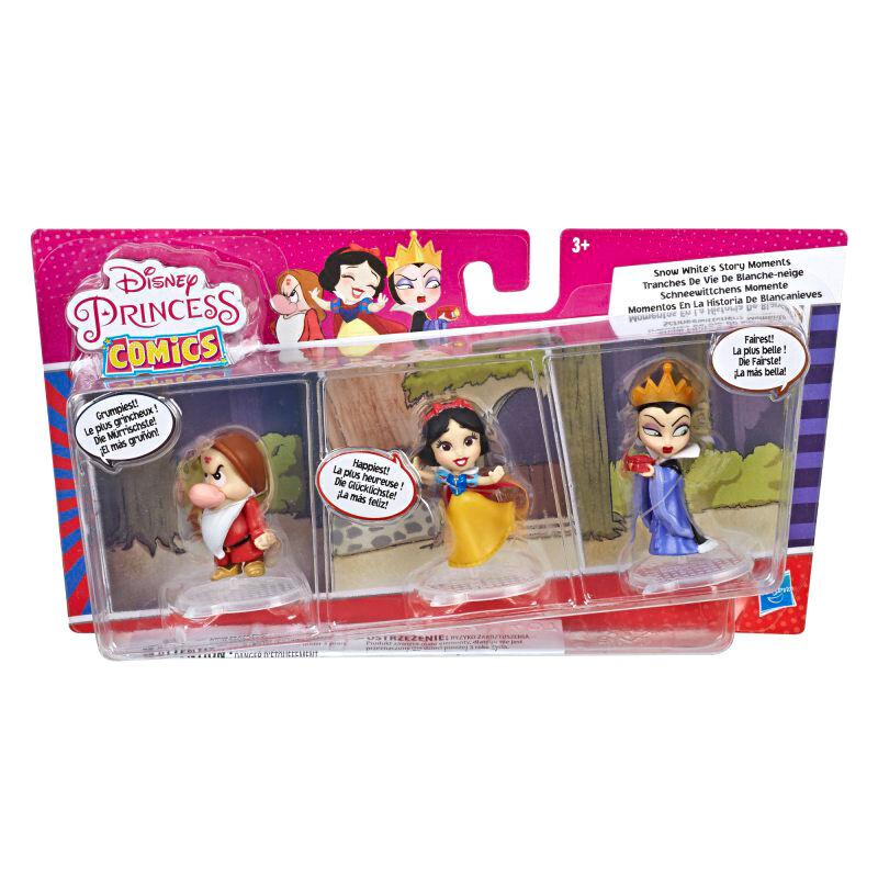Set 3 figuras Blancanieves y los 7 Enanitos Disney 6cm - Imagen 1