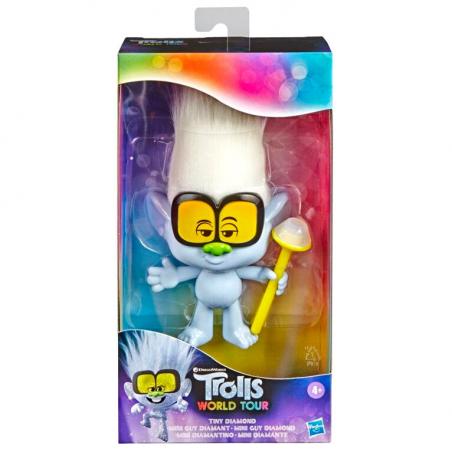 Muñeco Tiny Diamond Trolls World Tour - Imagen 1