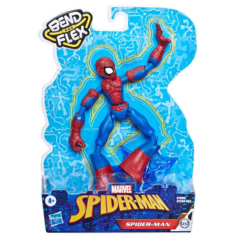 Figura Bend and Flex Spiderman Marvel - Imagen 1