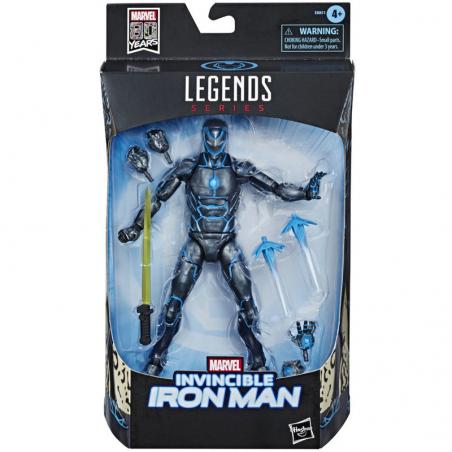 Figura Iron Man Invencible Marvel Legend Series 15cm - Imagen 1