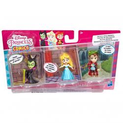 Set 3 figuras La Bella Durmiente Disney 6cm - Imagen 1