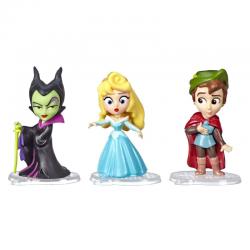 Set 3 figuras La Bella Durmiente Disney 6cm - Imagen 2