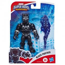 Figura Black Panther Marvel Super Hero Adventures 12,5cm - Imagen 1