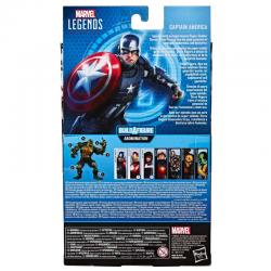 Figura Legends Gameverse Capitan America Vengadores Avengers Marvel 15cm - Imagen 2