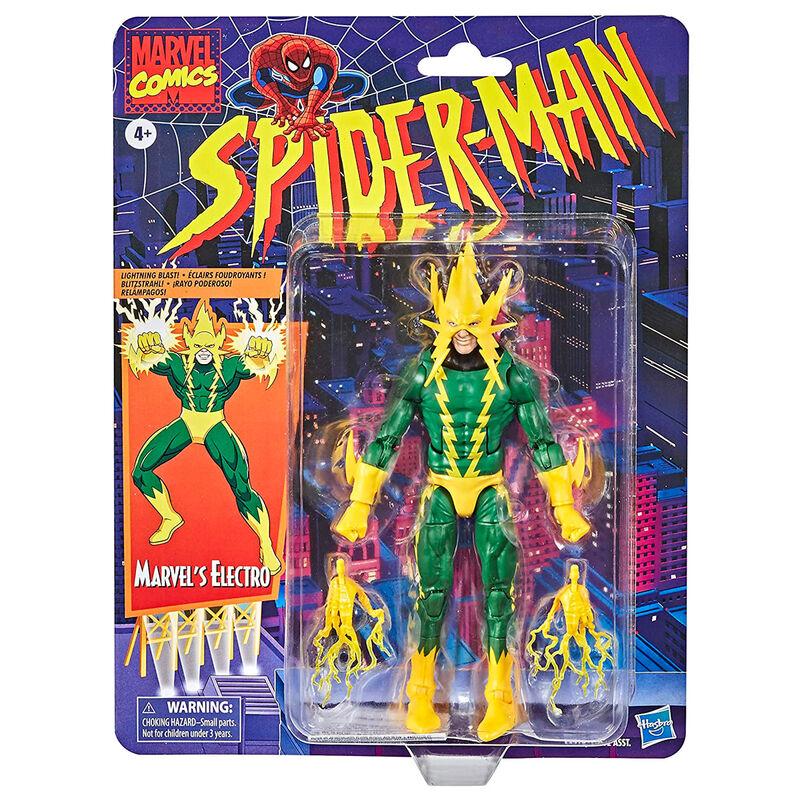 Figura Marvel Electro Spiderman Marvel 15cm - Imagen 1