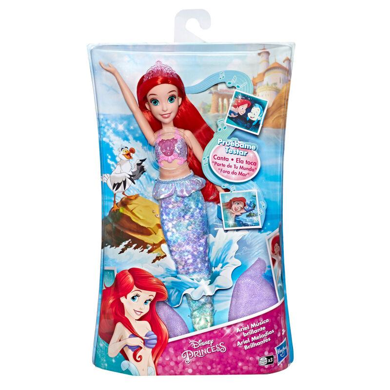 Muñeca Ariel Musica La Sirenita Disney - Imagen 1
