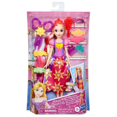 Muñeca Rapunzel Corte y Peinado Disney - Imagen 1