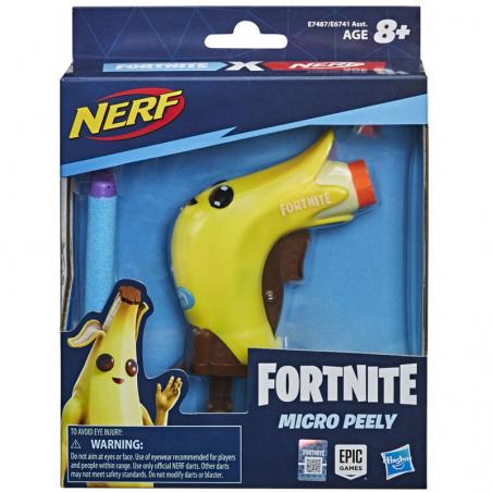 Micro Shots Micro Peely Fortnite Nerf - Imagen 1