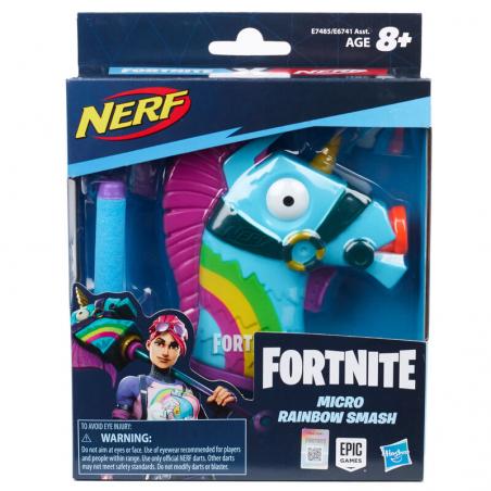 Lanzador Micro Rainbow Smash Fortnite Nerf - Imagen 1