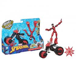 Figura Bend and Flex Rider Spiderman Marvel 15cm - Imagen 3