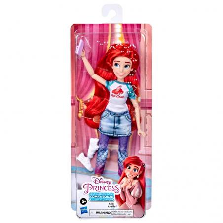 Muñeca Ariel Comfy Squad Princesas Disney - Imagen 1