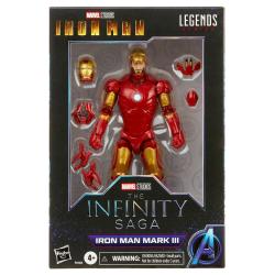 Figura Iron Man Mark II Iron Man The Infinity Saga Marvel Legends 15cm - Imagen 1