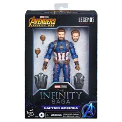 Figura Capitan America Marvel Legends 15cm - Imagen 1