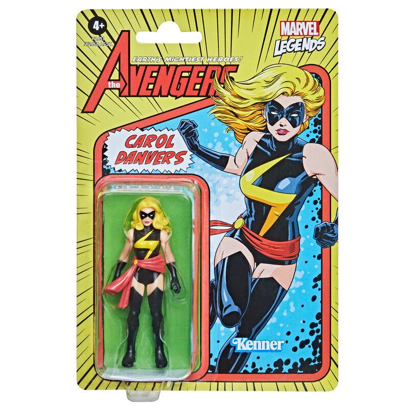 Figura Retro Carol Danvers Marvel 9,5cm - Imagen 1