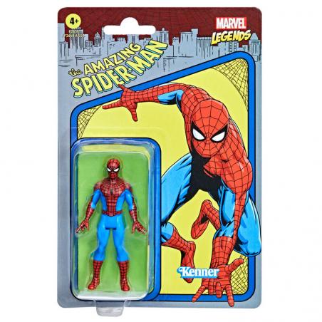 Figura Retro Spiderman The Amazing Spiderman Marvel 9,5cm - Imagen 1