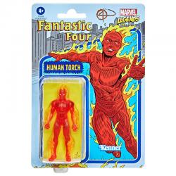 Figura Antorcha Humana Los 4 Fantasticos Marvel 9,5cm - Imagen 1