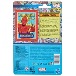 Figura Antorcha Humana Los 4 Fantasticos Marvel 9,5cm - Imagen 2