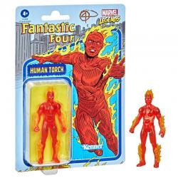 Figura Antorcha Humana Los 4 Fantasticos Marvel 9,5cm - Imagen 3