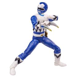 Figura Lost Galaxy Blue Ranger Power Rangers 15cm - Imagen 3