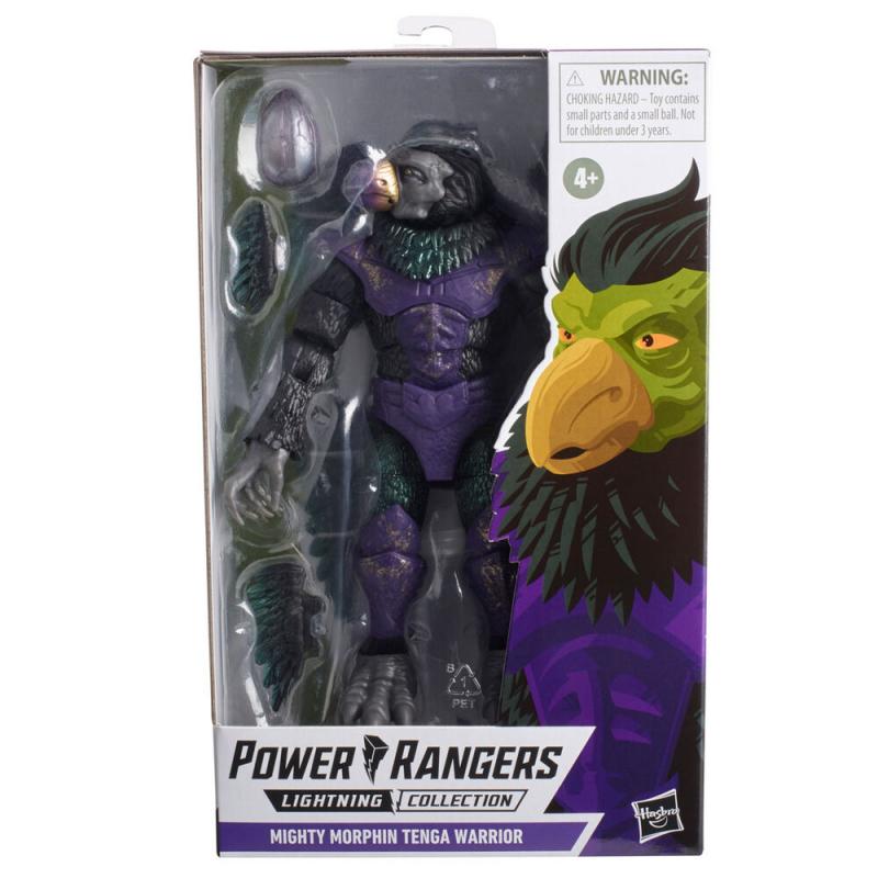 Figura Mighty Morphin Tenga Warrior Power Rangers 15cm - Imagen 1