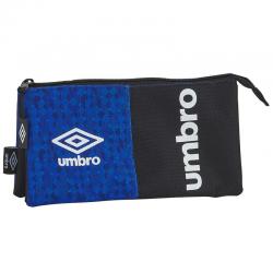 Portatodo Umbro Black & Blue triple - Imagen 1