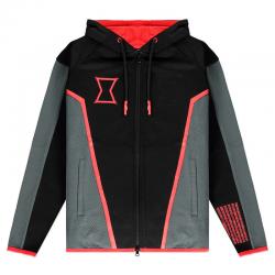Sudadera capucha mujer Technical Black Widow Marvel - Imagen 1
