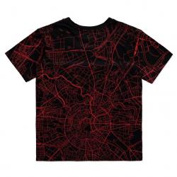 Camiseta mujer City Map Black Widow Marvel - Imagen 2