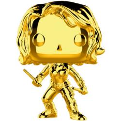 Figura POP Marvel Studios 10 Black Widow Gold Chrome - Imagen 1
