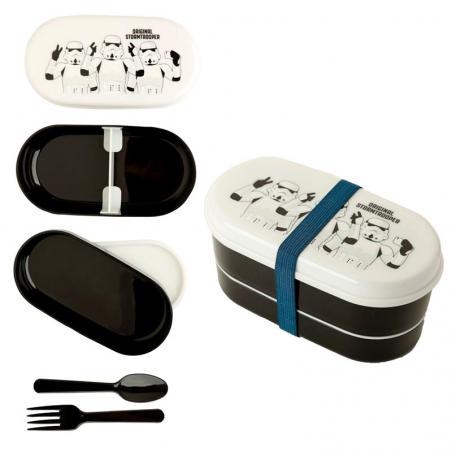 Set tupper + cubiertos The Original Stormtrooper - Imagen 1