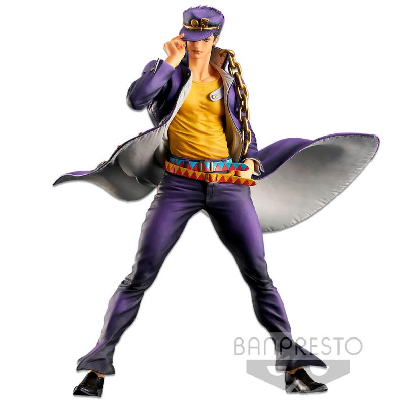 Figura The Brush Super Master Stars Piece Jotaro Kujo JoJos Bizarre Adventure Stardust Crusaders 28cm - Imagen 1