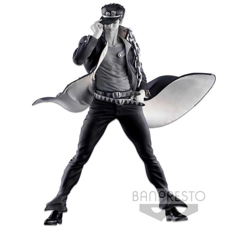 Figura The Tones Super Master Stars Piece Jotaro Kujo JoJos Bizarre Adventure Stardust Crusaders 28cm - Imagen 1