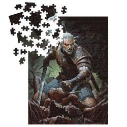 Puzzle Geralt The Witcher 3 Wild Hunt 1000pzs - Imagen 1
