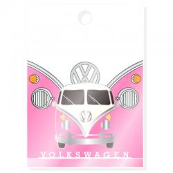 Pin Caravana Volkswagen VW T1 Rosa - Imagen 1