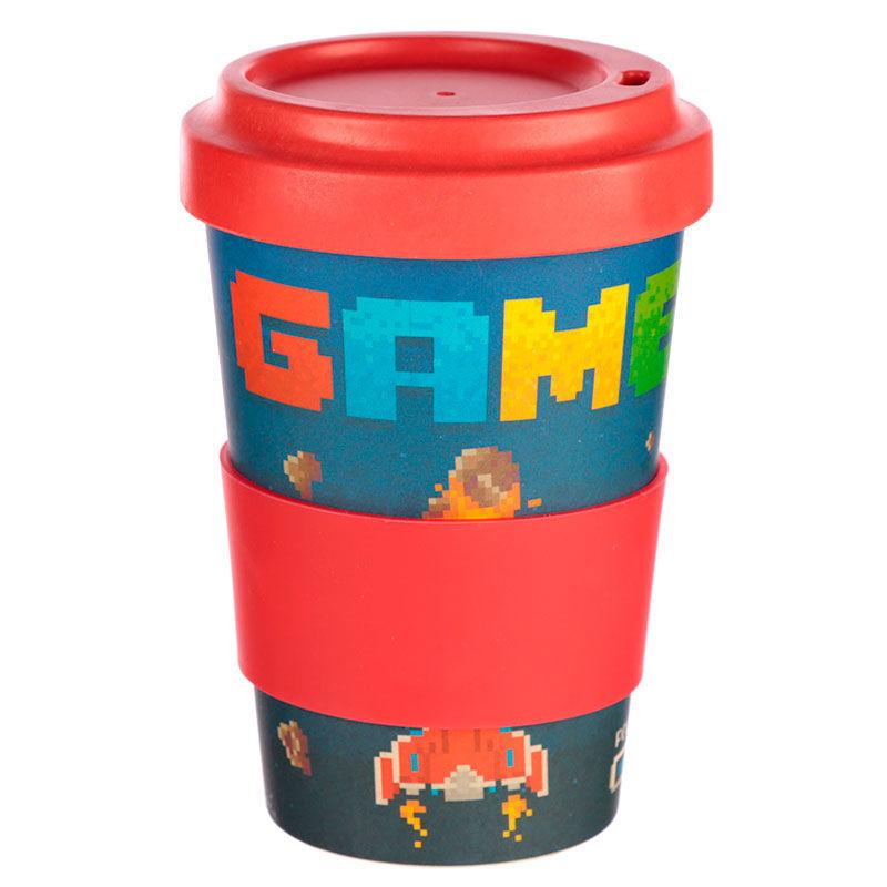Taza viaje Game Over bambu - Imagen 1