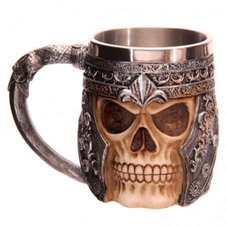 Taza Calavera Guerrero - Imagen 1