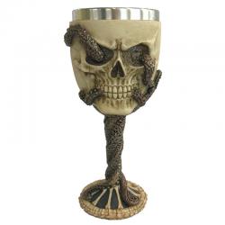 Copa Calavera con Pulpo de Bronce - Imagen 1