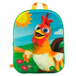 Mochila 3D Bartolito La Granja de Zenon luz y sonido 32cm - Imagen 1