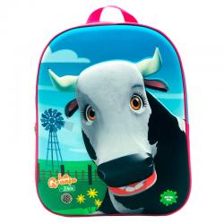 Mochila 3D Vaca Lola La Granja de Zenon luz y sonido 32cm - Imagen 1