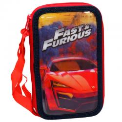 Plumier Fast and Furious triple - Imagen 1