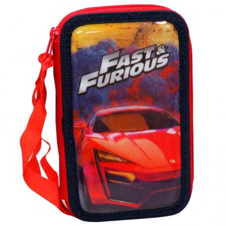 Plumier Fast and Furious triple - Imagen 1