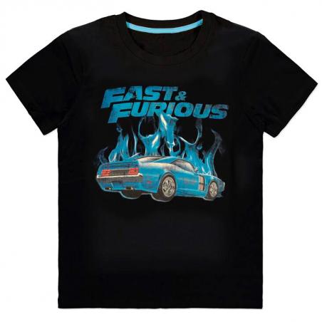Camiseta Blue Flames Fast and Furious - Imagen 1