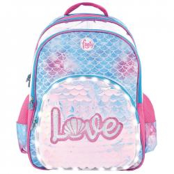 Mochila LED escamas Love adaptable 45cm - Imagen 1