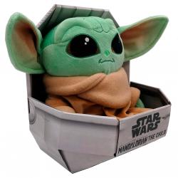 Peluche The Child Baby Yoda The Mandalorian Star Wars 25cm - Imagen 3