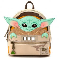 Mochila Yoda Child Mandalorian Star Wars Loungefly 26cm - Imagen 1