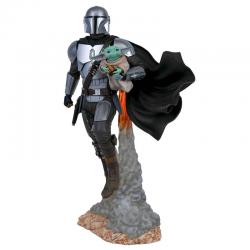 Estatua The Mandalorian and The Child - The Mandalorian Star Wars 41cm - Imagen 1