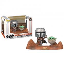 Figura POP Star Wars Mandalorian - The Child and Mandalorian - Imagen 1