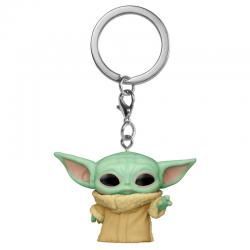Llavero Pocket POP Star Wars The Mandalorian Yoda The Child - Imagen 1