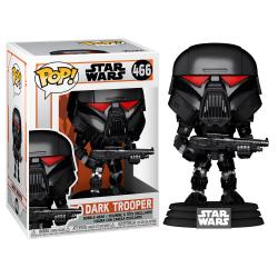 Figura POP Star Wars Mandalorian Dark Trooper Battle - Imagen 1